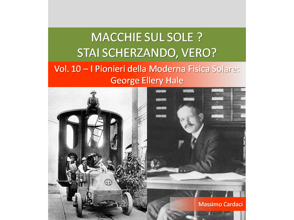 Libro sulla Stora della Scoperta delle macchie Solari - Volume 10